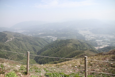 伊吹山山頂より