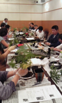 110528_苔玉 製作中 苔玉 製作中